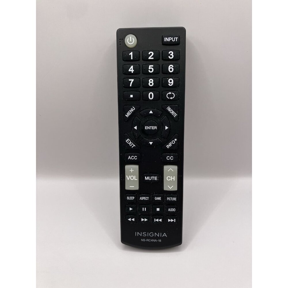 Remote Control ( Clean Contacts ) - INSIGNIA NS-R4NA-18 - Picture 4 of 5